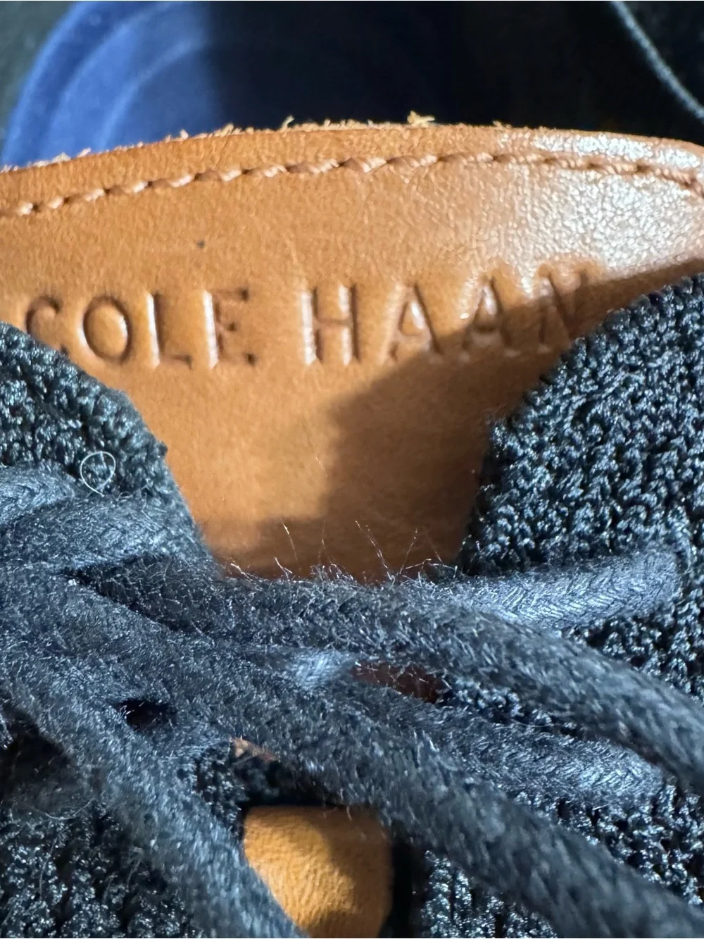 Brand New Cole Haan 2.Zero Grand Stitchlite™ Wingtip Oxfords - Black/Ivory